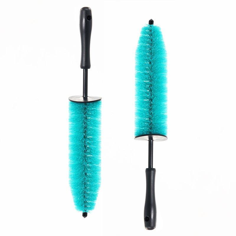 Щетка для очистки дисков и колес автомобиля с мягкой щетиной и длинной ручкой (арт. 25-1408076)