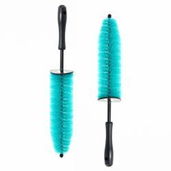 Щетка для очистки дисков и колес автомобиля с мягкой щетиной и длинной ручкой (арт. 25-1408076)