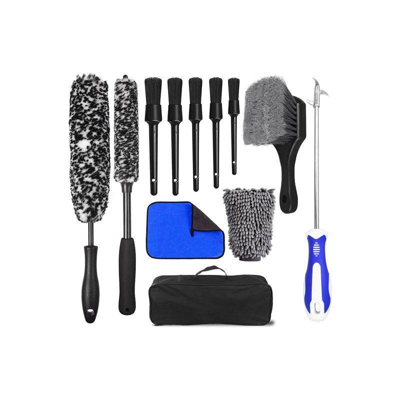 Набор щеток для чистки колес и шин автомобиля, 12 штук (арт. 25-1408080)