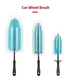 Щетка для очистки дисков и колес автомобиля с мягкими щетинами и длинной ручкой (арт. 25-1408083)