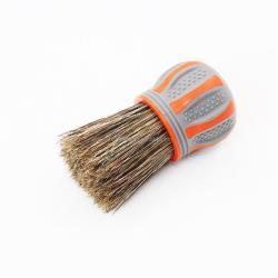 Кисть для детейлинга профессиональная с изгибом и натуральной щетиной (арт. 25-1408091)