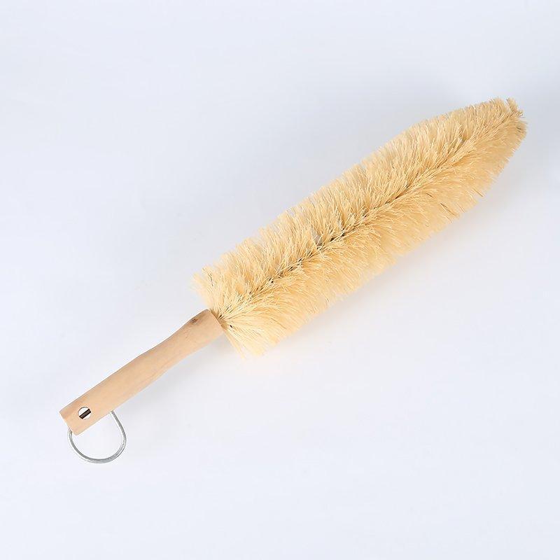 Щетка для колес с сизальными щетинами и длинной деревянной ручкой (арт. 25-1408098)