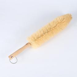 Щетка для колес с сизальными щетинами и длинной деревянной ручкой (арт. 25-1408098)