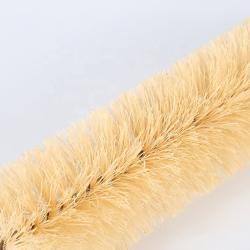 Щетка для чистки автомобильных колес с натуральным волокном сизаля и деревянной ручкой (арт. 25-1408115)