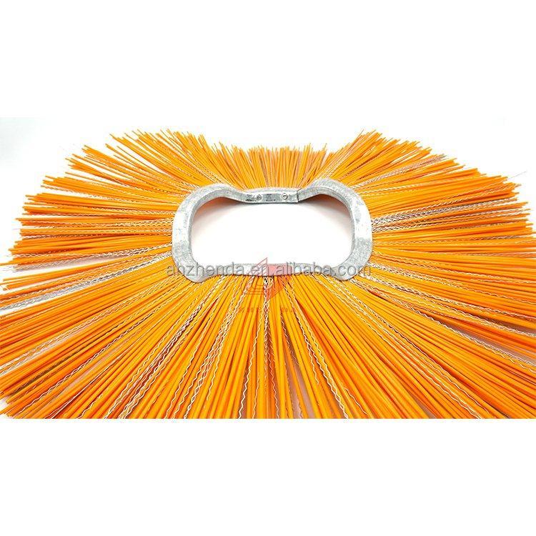 Щетка-диск для уборки смесевыми стальными щетинами Zigzag Ring Disc Brush Steel Wire Mixed Sweeper Replacement Brushes (арт. 25-1408159)