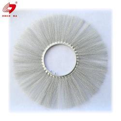 Щетка для уборки дороги из волнистой стальной проволоки с плоским кольцом (арт. 25-1408184)