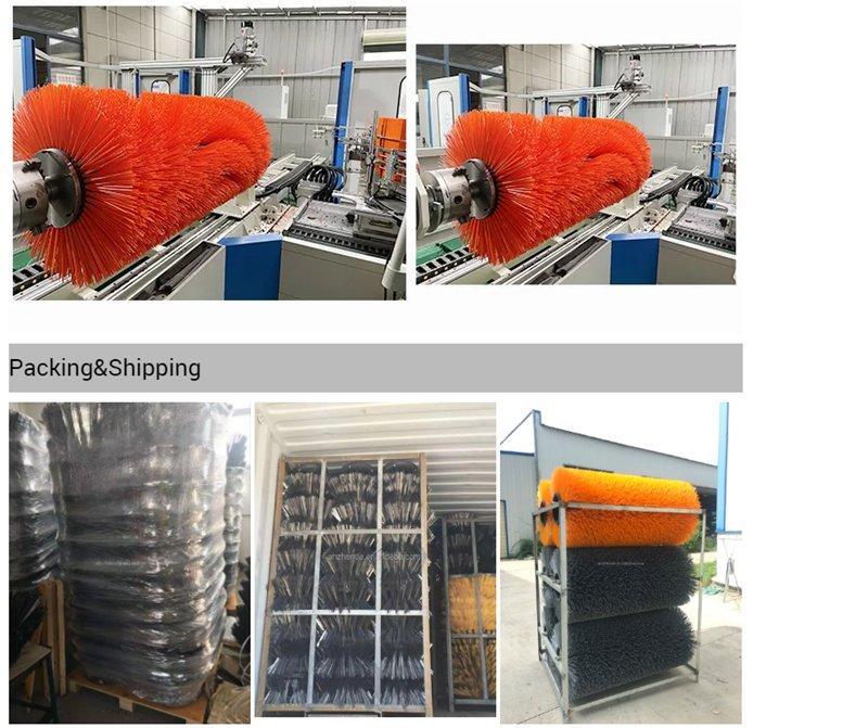 Уличная щетка для дорожной машины Zhenda Dulevo 5000/6000 1280мм (арт. 25-1408191)