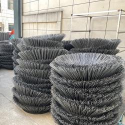 Щетка для уборки дороги Zhenda Flat Steel Wire Dulevo 5000 с передней метлой (арт. 25-1408234)