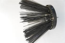 Щетка-диск для очистки дорог от снега 320*600мм из стальной проволоки (арт. 25-1408249)