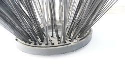 Щетка-диск для очистки дорог от снега 320*600мм из стальной проволоки (арт. 25-1408249)