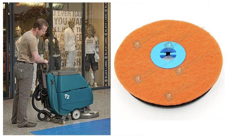 Электрическая машина для чистки пола с вращающейся щеткой (арт. 25-1408285)