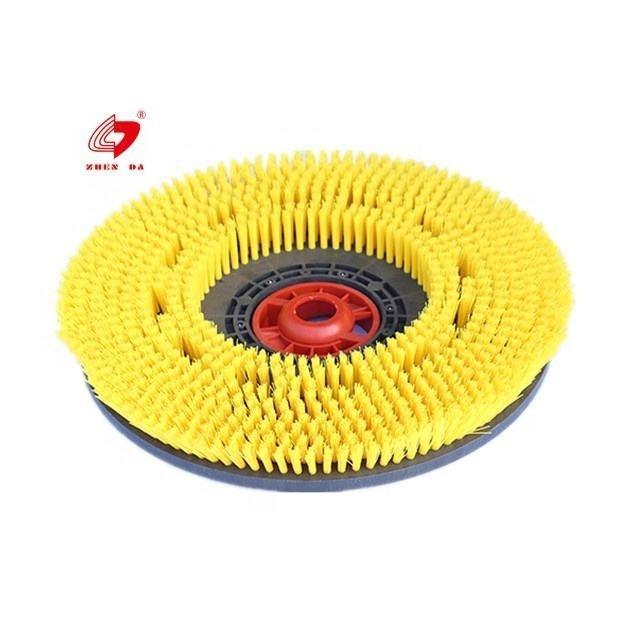 Щетка для скребка пола Zhenda с диском для уборки помещений и улицы (арт. 25-1408286)