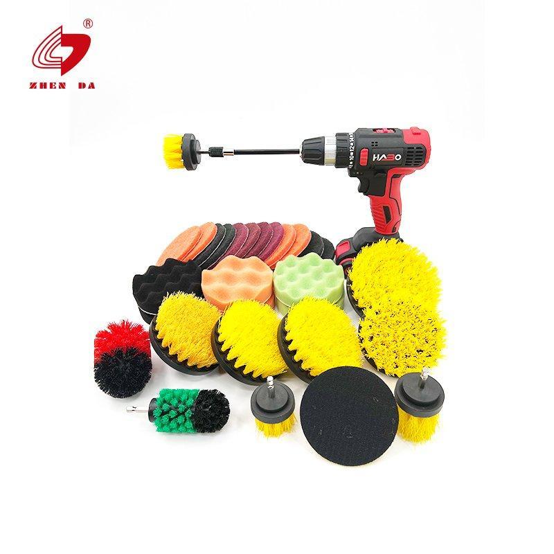 Набор насадок для электрической чистки Zhenda All Purpose 30шт с удлинителем (арт. 25-1408310)