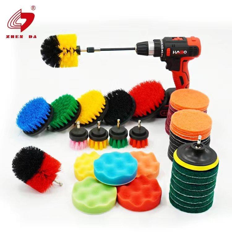 Набор насадок для электрической щетки для уборки Zhenda из 45 штук из ПП-материала (арт. 25-1408338)