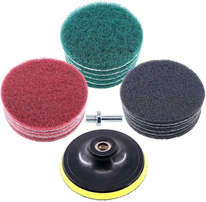 Набор щеток 4 дюйма с насадкой для чистки плитки и скребков (арт. 25-1408354)