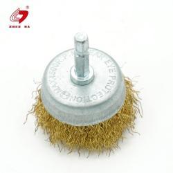 Щетка для очистки и полировки с латунной проволокой на валу (арт. 25-1408411)