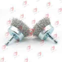 Мини круглая электрическая щетка с проволочной щетиной (арт. 25-1408413)