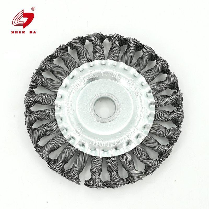 Щетка для чистки стальных поверхностей с витыми узлами (арт. 25-1408415)