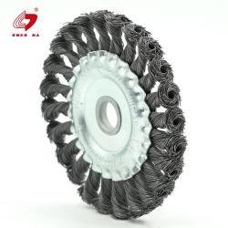 Щетка для удаления заусенцев и полировки из крепкой стали с крученой проволокой (арт. 25-1408416)