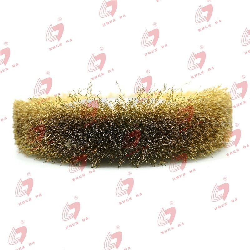 Щетка для чистки Zhenda плоская с креплением из меди и стальной проволокой (арт. 25-1408417)