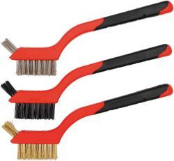 Набор мини щеток для деталей и чистки 3 шт. (арт. 25-1408436)