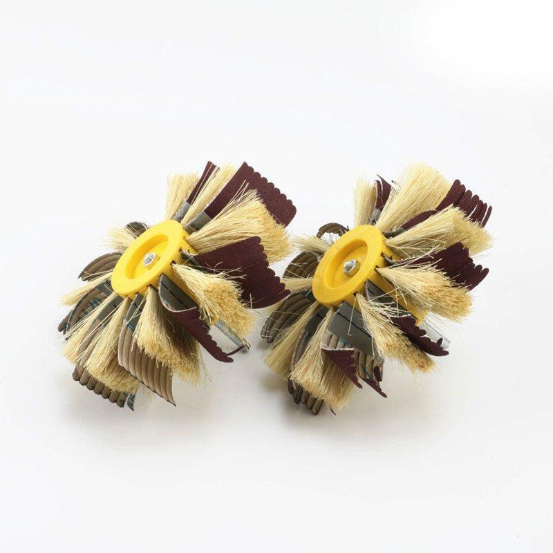 Щетка для полировки дерева из сизаля в комплекте с полировальной машиной (арт. 25-1408451)