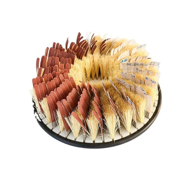 Шлифовальный ролик Zhenda с прочной шкуркой и сизальной щетиной для полировки дерева (арт. 25-1408465)