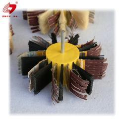 Щетка для шлифовки колесная с сизалевой полосой для полировки дерева (арт. 25-1408469)