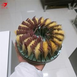 Щетка для шлифовки дерева с волокном Тампико для шлифовального станка (арт. 25-1408478)