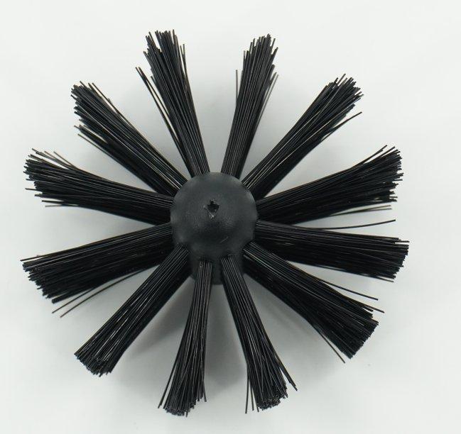 Щетка для чистки дымоходов с насадкой различного размера (арт. 25-1408513)