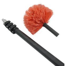 Щетка для удаления паутины на высоте с длинной ручкой для уличной и внутренней уборки (арт. 25-1408522)