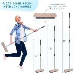 Щетка для уборки пола с нержавеющей стальной проволокой (арт. 25-1408530)