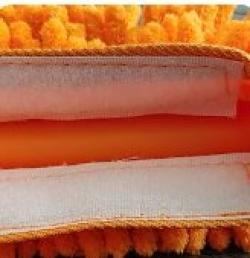 Универсальный набор для уборки окон 2 в 1 с микрофиброй и резиновым скребком (арт. 25-1408543)