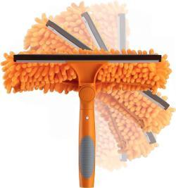 Моющий инструмент для окон с регулируемым углом и микрофиброй (арт. 25-1408544)