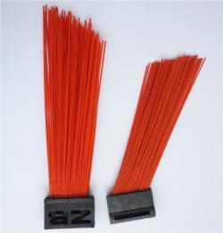 Щетка для уборки дороги смешанная из ПП и стальной проволоки 74*24*290мм (арт. 25-1408548)