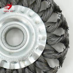 Щетка для садовых машин с травосборником и витой проволокой (арт. 25-1408588)