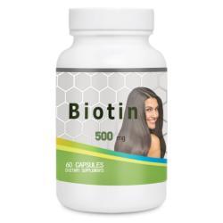 Витамин B7 для роста волос в форме жевательных таблеток и капсул (арт. 25-17072236)