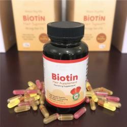 Витамин B7 для роста волос в форме жевательных таблеток и капсул (арт. 25-17072236)