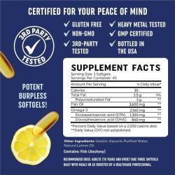 Мозговое питание с Омега-3 для здоровья ума и мозга (арт. 25-17072251)