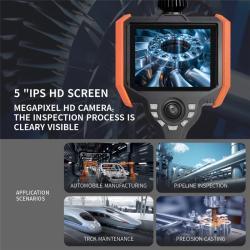 Эндоскоп канализационный HD 720P 3.9мм 5 IP67 водонепроницаемый (арт. 25-30071704)