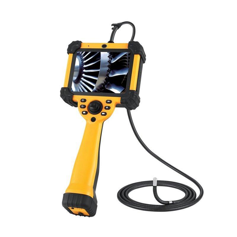 Видеоскоп с 360° поворотом, 5.7'' сенсорный экран, 6мм/3.9мм, для инспекции труб (арт. 25-30071730)