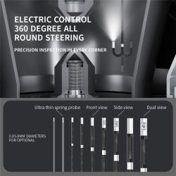 Эндоскопическая камера для инспекции канализации с 360° поворотом, 6 экраном (арт. 25-30071732)