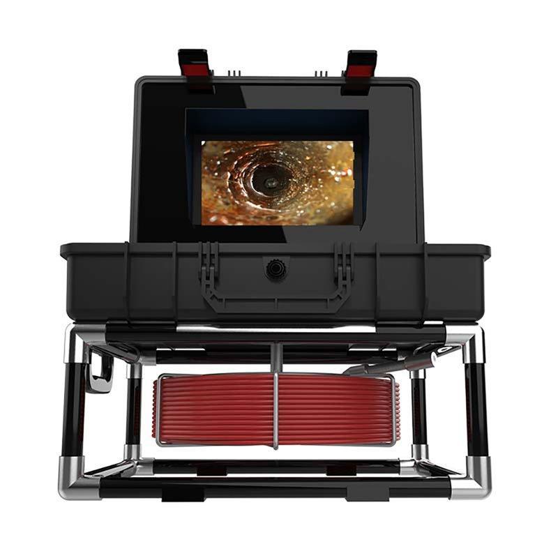 Эндоскоп камера HD 28мм, 10'' экран, IP68, LED, канализация (арт. 25-30071752)