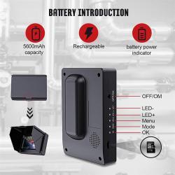 Эндоскоп канализационный с камерой 30M, 16GB TF Card DVR, IP68, с LED-подсветкой (арт. 25-30071765)