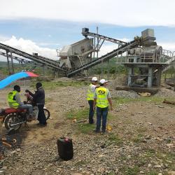 Дробильная установка для камня с портативной щековой дробилкой (арт. 25-30072017)