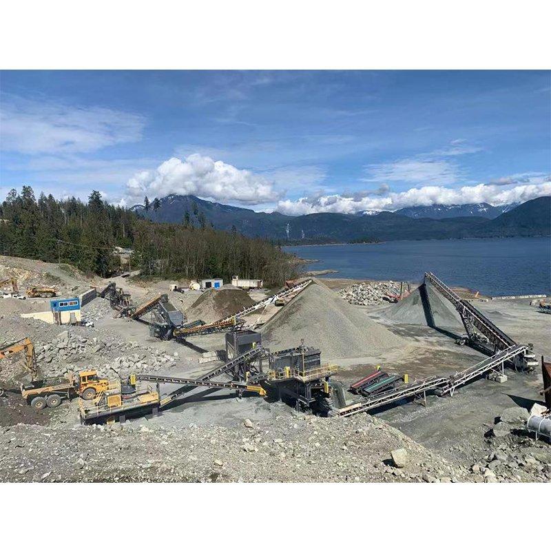 Дробильная установка для камня с портативной щековой дробилкой (арт. 25-30072017)