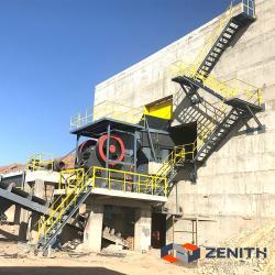 Камнедробильная станция с щековой дробилкой для портативного измельчения камня (арт. 25-30072018)