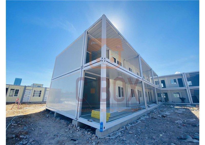 Контейнерный дом с кондиционером для школьной программы на 48 контейнеров (арт. 25-30072058)