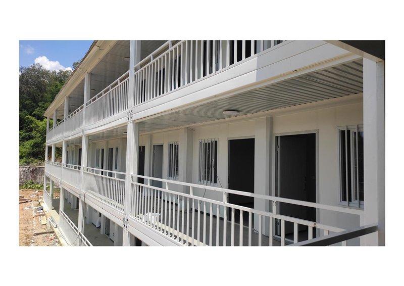 Контейнерный дом с кондиционером для программы общежития (арт. 25-30072064)