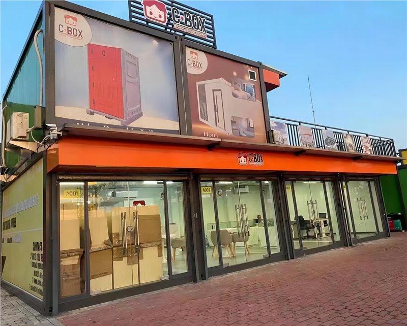 Контейнерный дом 2-этажный для отеля и общежития (арт. 25-30072076)